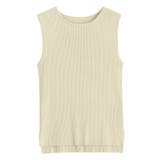 アイボリー | ウォッシャブルノースリーブリブニット ニット ノースリーブ ウォッシャブル | Pierrot