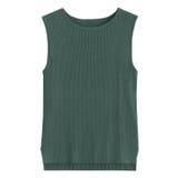 アッシュグリーン | ウォッシャブルノースリーブリブニット ニット ノースリーブ ウォッシャブル | Pierrot