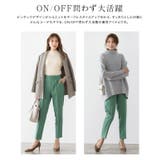 ピンタックストレートパンツ テーパードパンツ スラックス | Pierrot | 詳細画像6