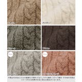 キーネックケーブルニット キーネック ケーブルニット リブニット ドルマンスリ | Pierrot | 詳細画像2