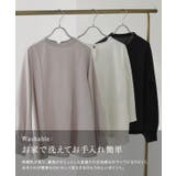 キーネックTブラウス ブラウス シャツ | Pierrot | 詳細画像4 