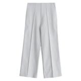 ライトグレー | カット起毛ピンタックボックスパンツ パンツ 起毛 | Pierrot