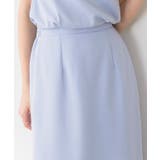 ドッキング Iラインワンピースフレンチスリーブ セットアップ風 ロング丈 | Pierrot | 詳細画像5 