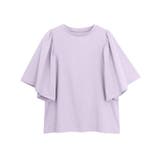 ラベンダー | ギャザースリーブTシャツ Tシャツ カットソー | Pierrot