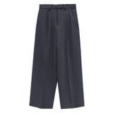 チャコール(9/上) | 【RASW】ウエストタックボックスパンツ パンツ ストレート ボックス | Pierrot