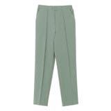 ミント | カット起毛ピンタックテーパードパンツ パンツ ストレートパンツ レーヨン | Pierrot