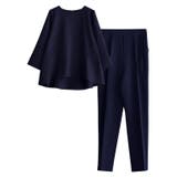 ダークネイビー | バックフレアセットアップ セットアップ パンツ | Pierrot