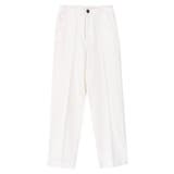 ホワイト | センタープレスデニム デニム ジーンズ | Pierrot