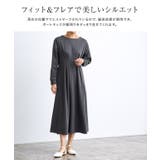 ウエストタックフレアワンピース ワンピース ワンピ | Pierrot | 詳細画像2