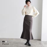 微起毛セミフレアスカート スカート 微起毛 | Pierrot | 詳細画像1