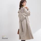 ダブルフェイスセーラーカラーコート コート ロングコート アウター | Pierrot | 詳細画像1