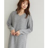 Vネック畦ニットワンピース ワンピース ニットワンピース ニットワンピ | Pierrot | 詳細画像39
