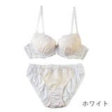 ホワイト | dolcefiora ドルチェフィオラ ロマネスクヴェールブラ&ショーツセット | PINK PINK PINK
