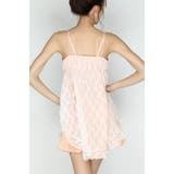 ラッセルレースベビードール&Tバックショーツセット 下着 かわいい | PINK PINK PINK | 詳細画像9