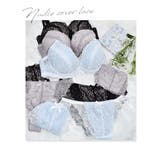 ヌーディカバーレースブラ&ショーツセット | PINK PINK PINK | 詳細画像1