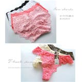 総レースショーツ2枚セット M L | PINK PINK PINK | 詳細画像6 
