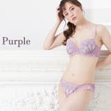 パープル | Dolcefiora ドルチェフィオラ シャンゼリゼブラ&ショーツセット | PINK PINK PINK