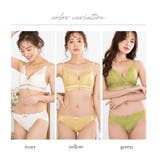 フラワーカシュクールブラ&ショーツセット | PINK PINK PINK | 詳細画像3