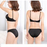 痛くない脇高ブラ ノンワイヤーグローリーレースブラ&ショーツセット | PINK PINK PINK | 詳細画像8