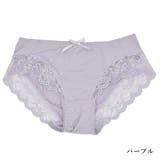 パープル | ストレッチ抜群 楽×美尻ショーツ 下着 インナーレディース レース rz | PINK PINK PINK