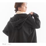 オーバーロングアウター裏起毛 ローブ ガウン | PINK PINK PINK | 詳細画像9