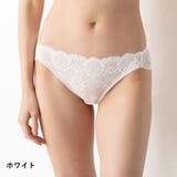 ホワイト | ヌーディレースサニタリーショーツ 羽根つき対応 サニタリー | PINK PINK PINK