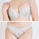 ブラ&ショーツセット 脇高プリント刺繍 ブラジャー | PINK PINK PINK | 詳細画像3 