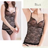 カップ付レースキャミソール＆ショーツセット ブラトップ ブラキャミ | PINK PINK PINK | 詳細画像10 