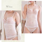 カップ付レースキャミソール＆ショーツセット ブラトップ ブラキャミ | PINK PINK PINK | 詳細画像11 