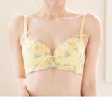 カップブラ 大輪花 刺繍ブラ＆ショーツセット | PINK PINK PINK | 詳細画像7 