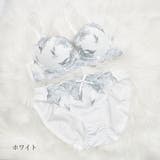 カップブラ 大輪花 刺繍ブラ＆ショーツセット | PINK PINK PINK | 詳細画像16 