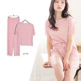 ピンク | 2タイプから選べる 接触冷感 半袖 | PINK PINK PINK
