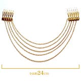 ゴージャスお洒落 ヘアアクセ ヘアアクセ | Pinky&Refine | 詳細画像3 