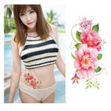 タトゥーシール ピンク花 ボディシール | Pinky&Refine | 詳細画像5 