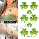 タトゥーシール 三つ葉 クローバー | Pinky&Refine | 詳細画像1 