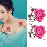 タトゥーシール ピンク薔薇 ボディシール | Pinky&Refine | 詳細画像3 