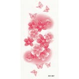 タトゥーシール 淡い桜と蝶 ボディシール | Pinky&Refine | 詳細画像3 