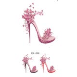 ピンクハイヒール お洒落サンダル柄 タトゥーシール | Pinky&Refine | 詳細画像2 