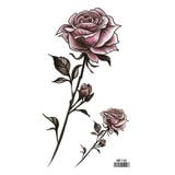 タトゥーシール 渋い紫セクシー薔薇 パープルローズ | Pinky&Refine | 詳細画像5 