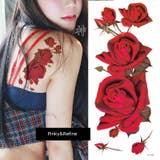 深紅の薔薇 タトゥーシール 真っ赤 | Pinky&Refine | 詳細画像2 