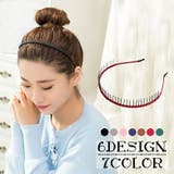 カチューシャ コーム付き レディース | PlusNao | 詳細画像1