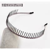 カチューシャ コーム付き レディース | PlusNao | 詳細画像14