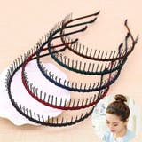 カチューシャ コーム付き レディース | PlusNao | 詳細画像5