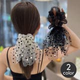 シュシュ リボンシュシュ ヘアゴム | PlusNao | 詳細画像1 