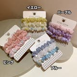 シュシュ 3個セット ヘアアクセサリー | PlusNao | 詳細画像12 