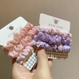 シュシュ 3個セット ヘアアクセサリー | PlusNao | 詳細画像4 