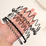 カチューシャ ヘアアクセサリー ウェーブ | PlusNao | 詳細画像6 