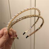 カチューシャ レディース パール調 | PlusNao | 詳細画像3 