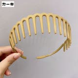 カチューシャ コーム付き レディース | PlusNao | 詳細画像17 