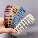 カチューシャ コーム付き レディース | PlusNao | 詳細画像5 